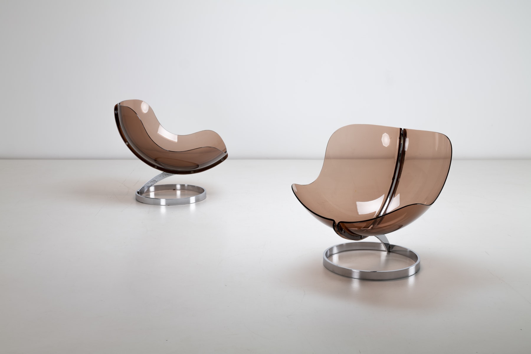 Boris Tabacoff, Sphere Lounge Chairs, 1971