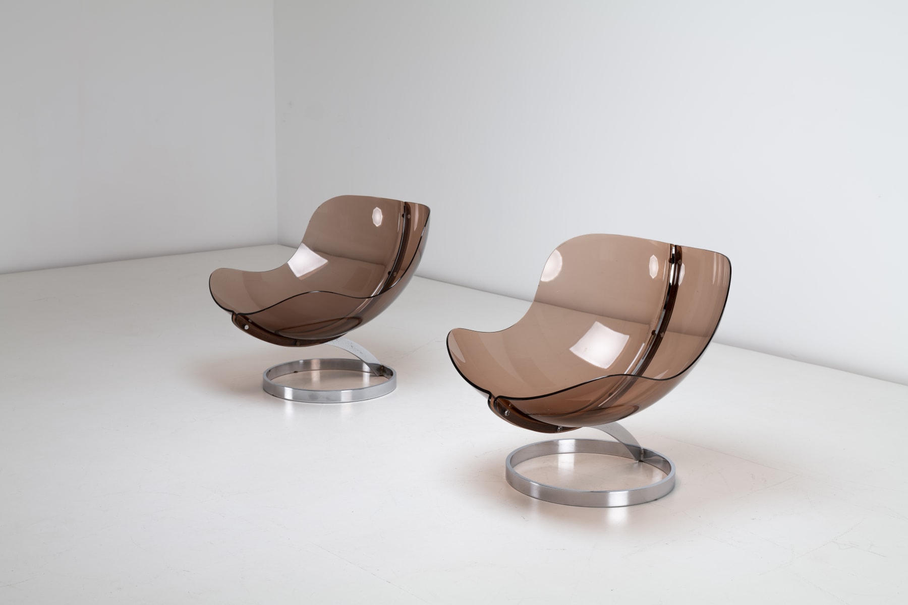 Boris Tabacoff, Sphere Lounge Chairs, 1971