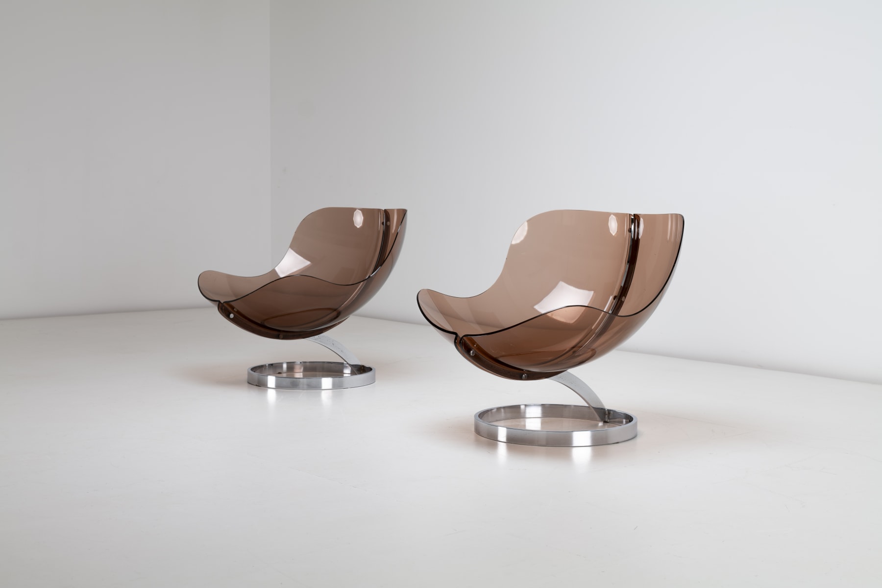 Boris Tabacoff, Sphere Lounge Chairs, 1971