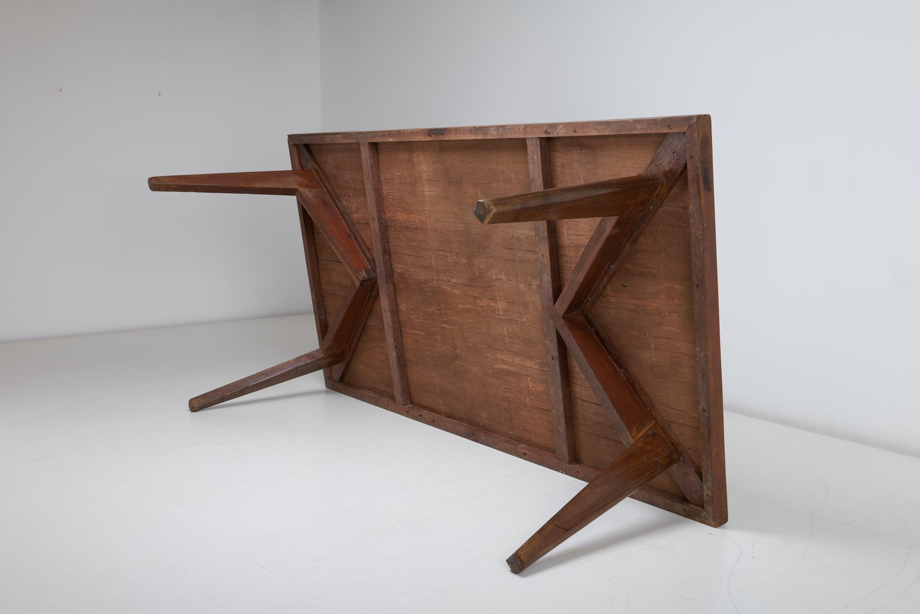 Pierre Jeanneret, Large Work Table, 1960-61