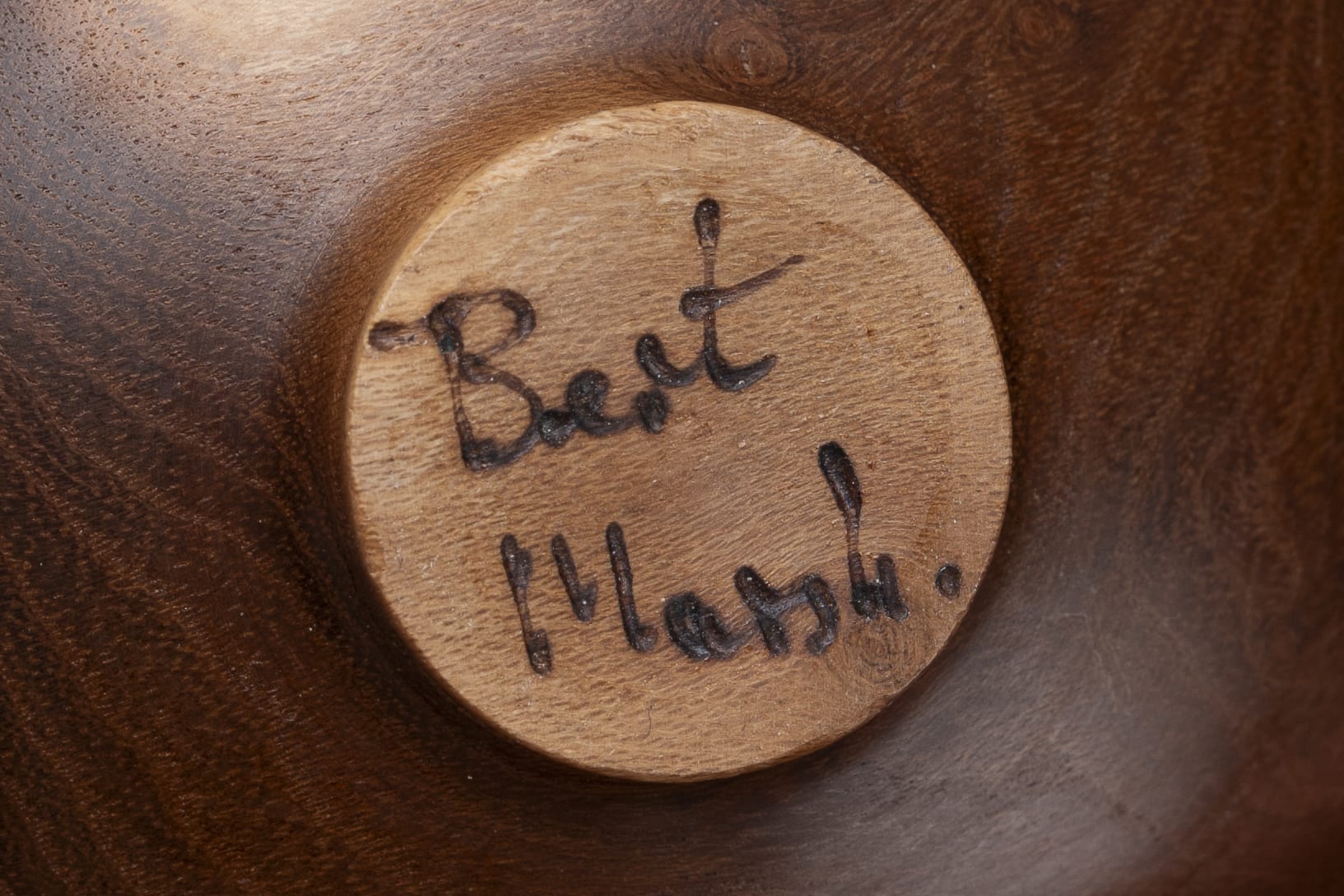 Bert Marsh, Wooden Turned Bowls , 1990s