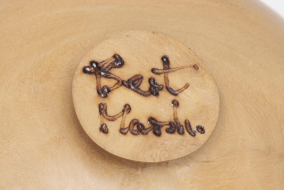 Bert Marsh, Wooden Turned Bowls, 1990s