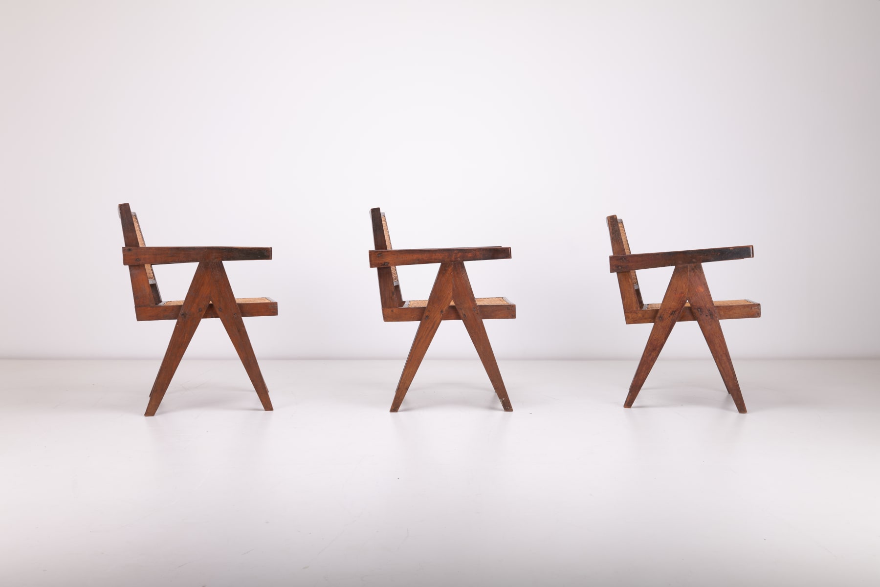 Pierre Jeanneret, Conference Armchairs, 1953-54