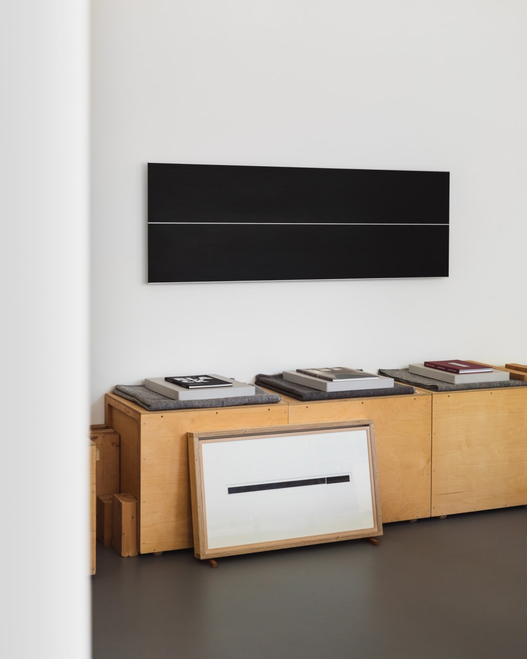 Everything in his studio has its place and is arranged in such a way that it seems to communicate with...