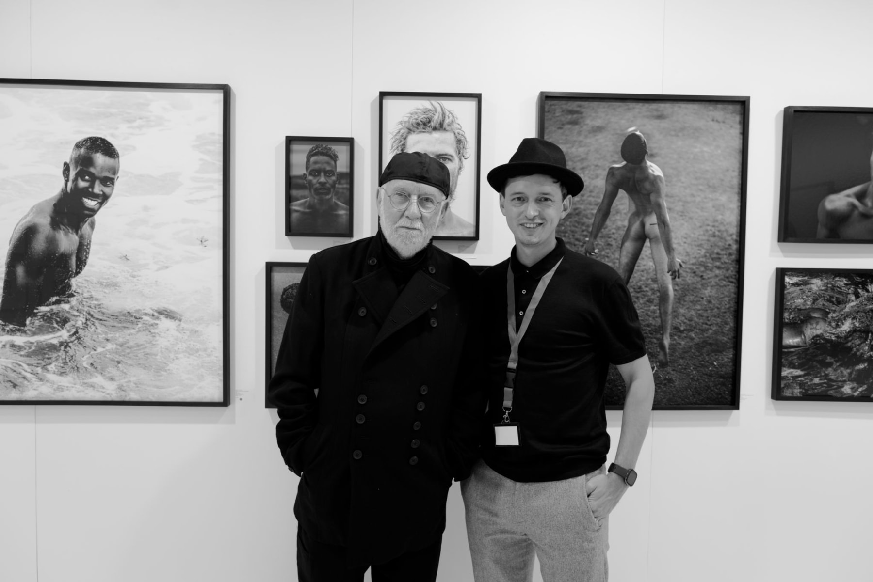 Scottish photographer Albert Watson and Dutch Photographer Ruben van Schalm