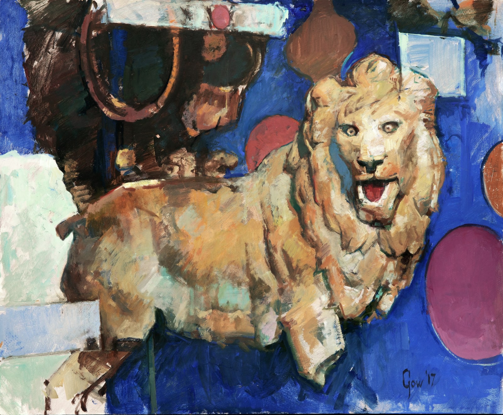 The Legless Lion by Andrew Gow, 2017