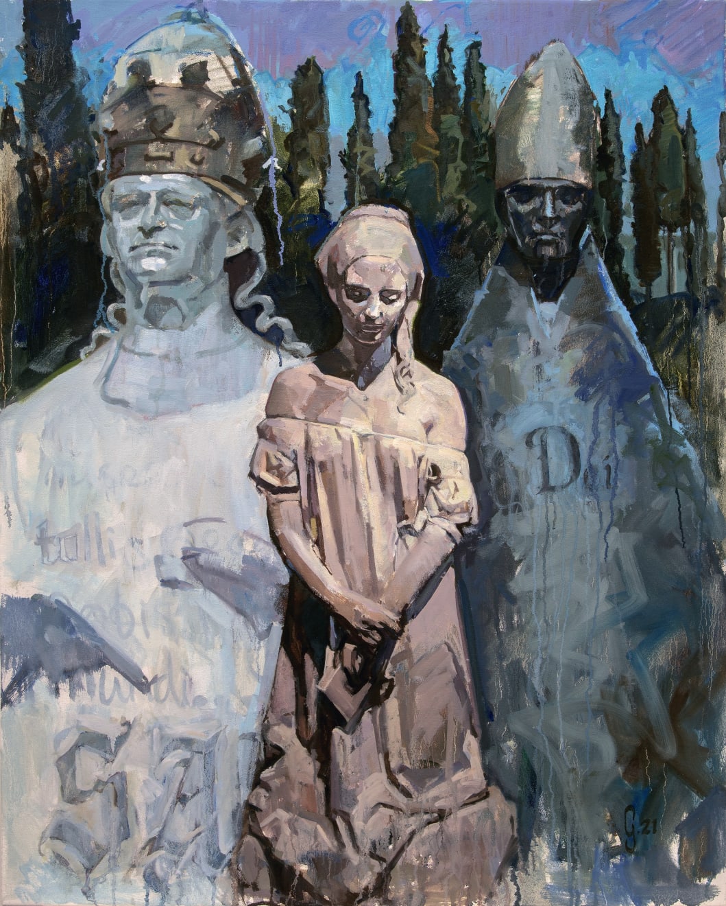 'Prayer of the Meek' by Andrew Gow, 2021