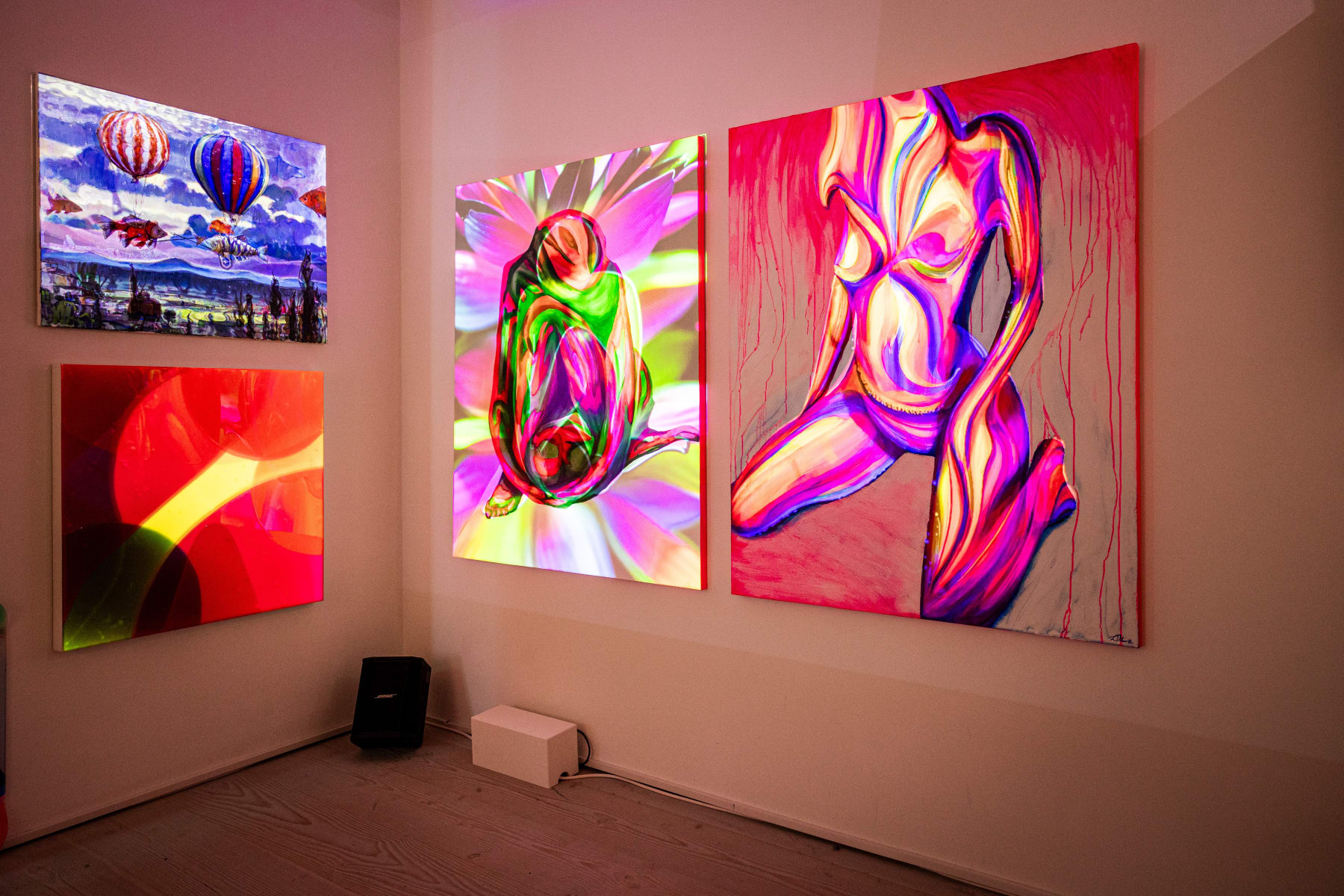 Lucinda Dilworth, Pink Dissolution, 2024