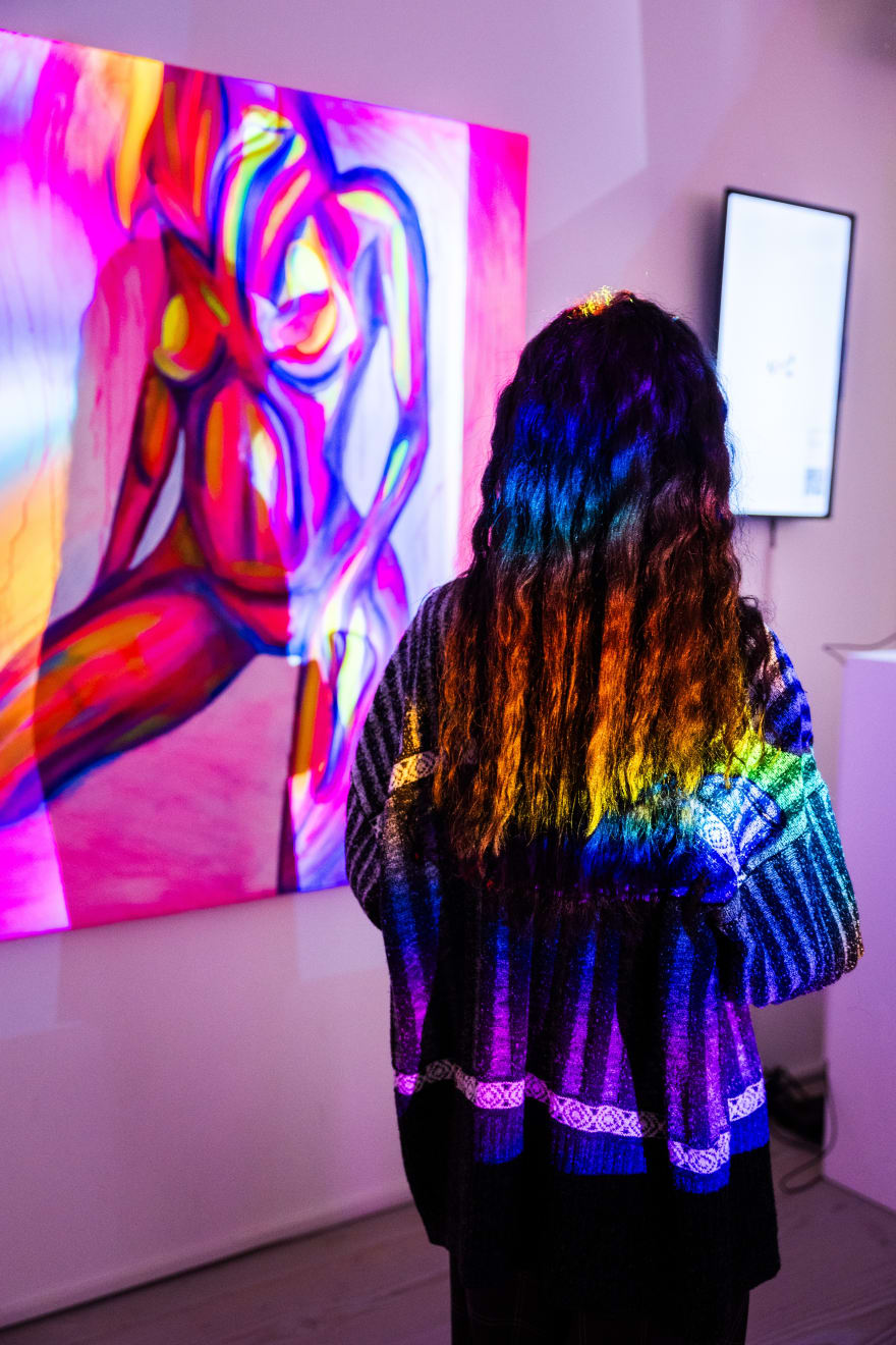 Lucinda Dilworth, Pink Dissolution, 2024