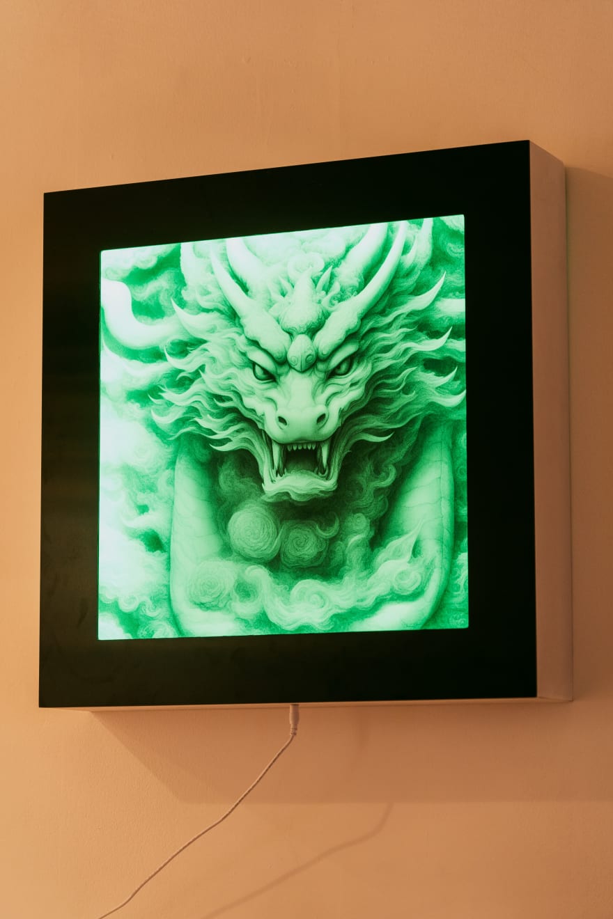 Devy Man, Alchemical Dragon, 2024