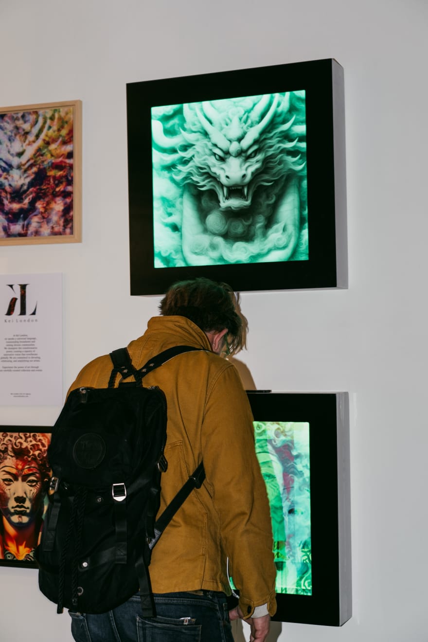 Devy Man, Alchemical Dragon, 2024