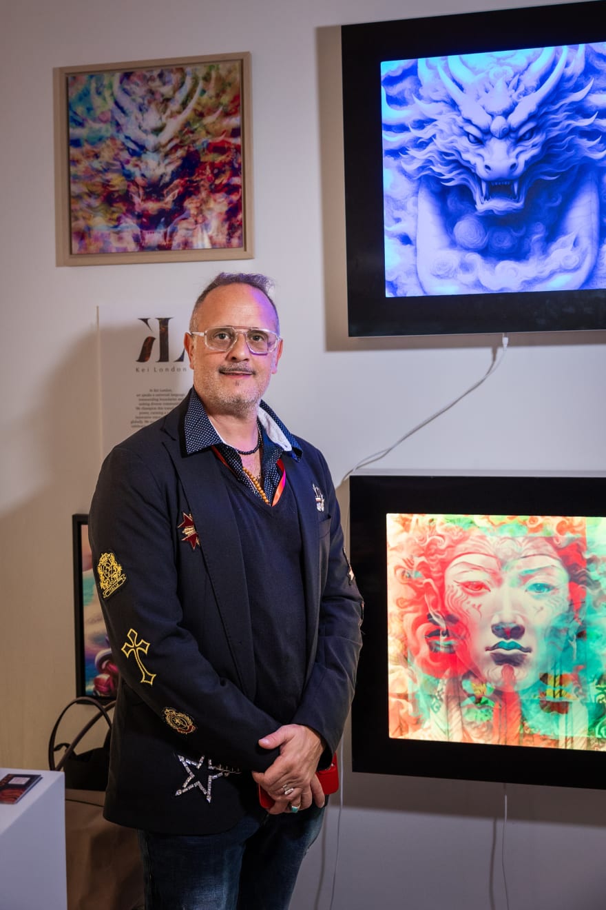 Devy Man, Alchemical Dragon, 2024