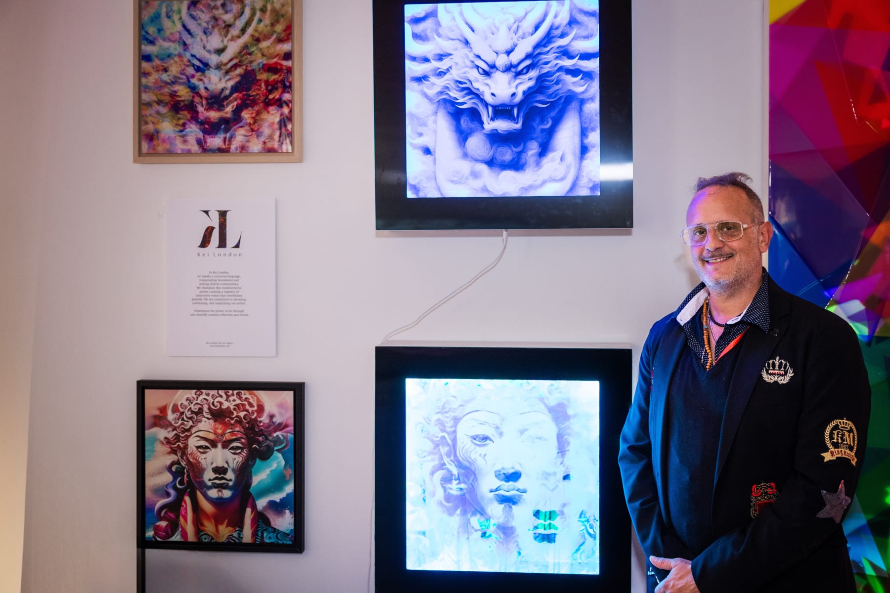 Devy Man, Alchemical Dragon, 2024