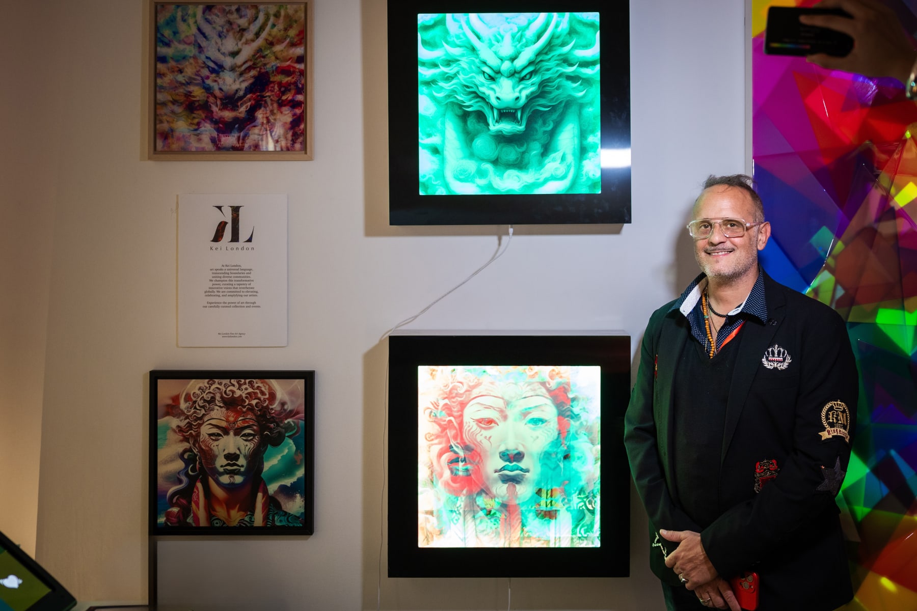 Devy Man, Alchemical Dragon, 2024