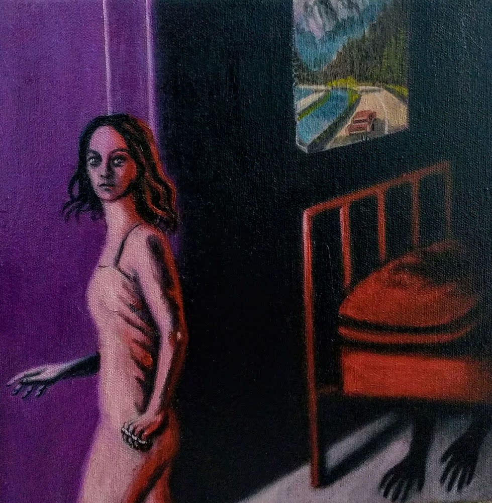 Dangerosa, Knuckle Duster, oil on canvas, 9