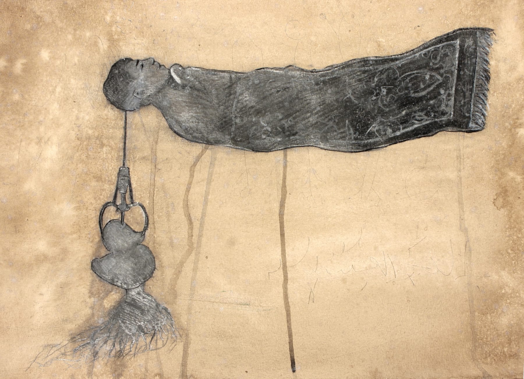 Bilal Bahir , DIVING INTO TO UNCONSCIOUS, 2019,