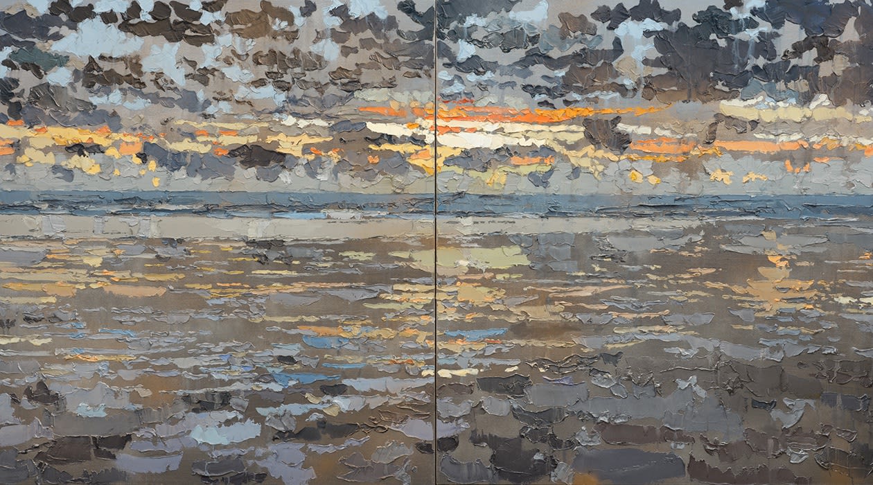 Brendan Burns, Piha Sunset, 2021