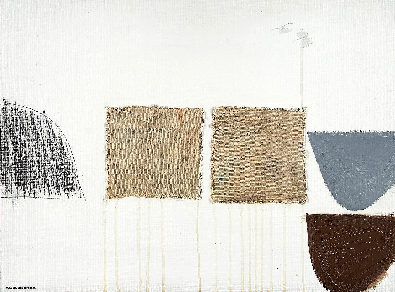John Blackburn, 2 Canvas Squares, 2009