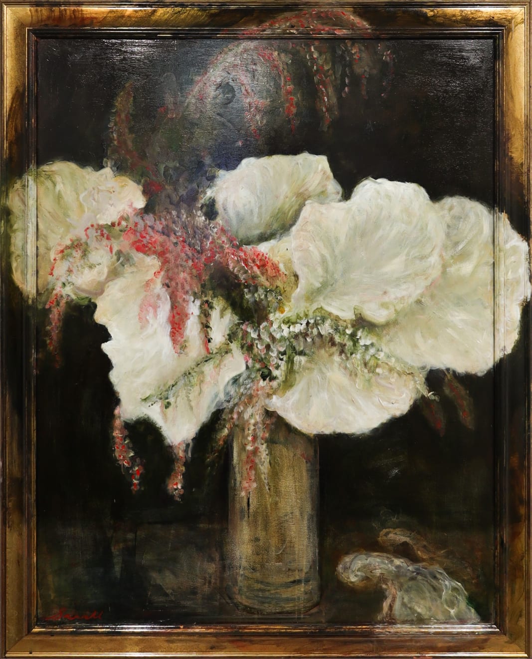 George Savill, Oyster Mushroom and Flower, 2023