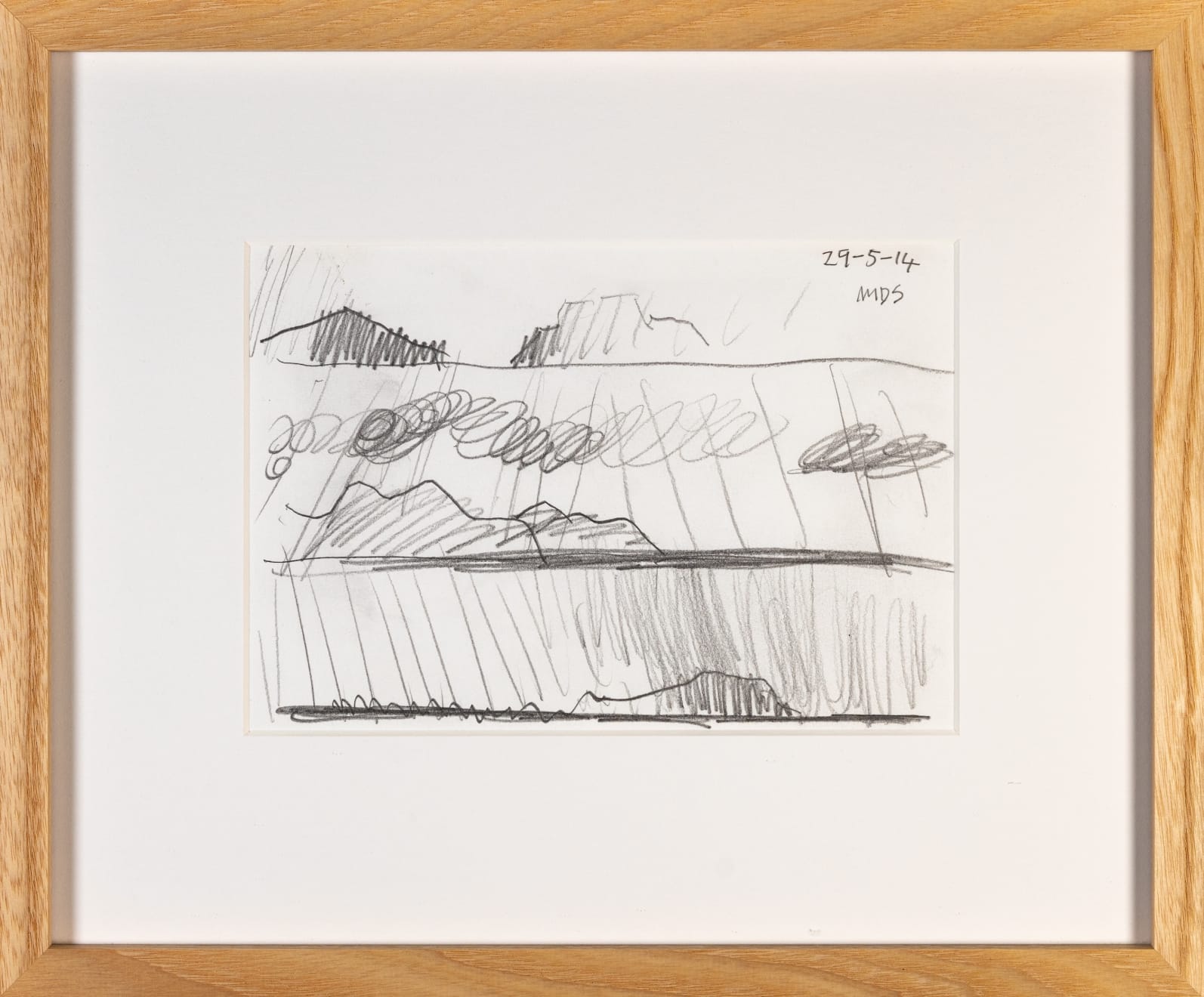 Michael Smither, Coromandel Drawing VI, 2014