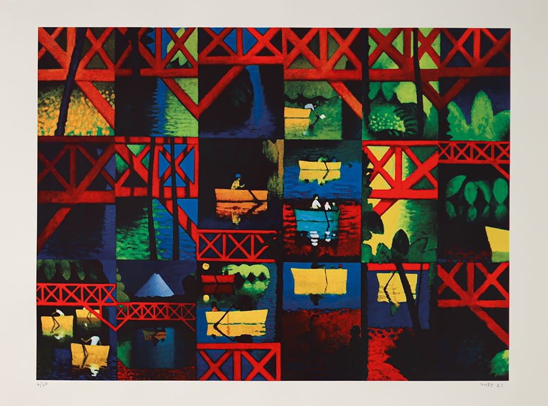 Michael Smither, Poets Bridge (Second Edition), 2021