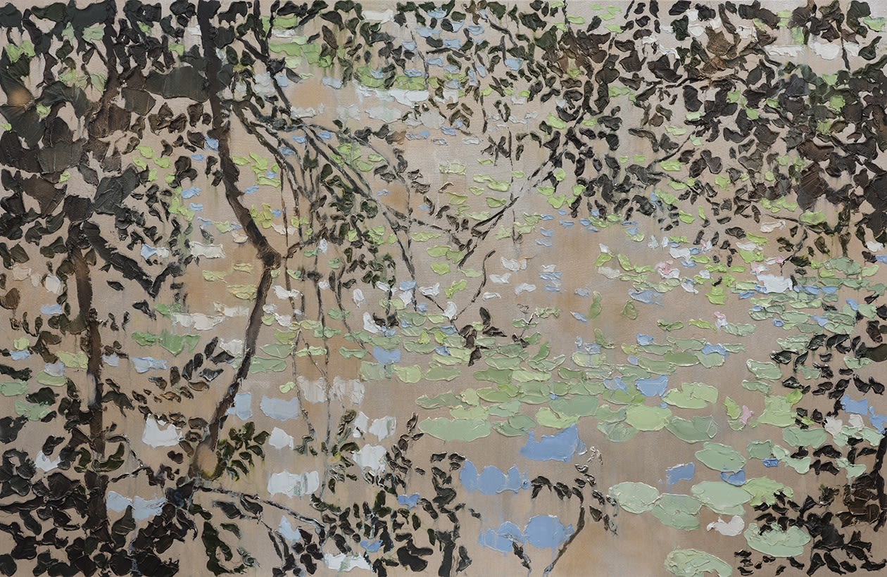 Brendan Burns, Waterlily - Piha - Claude Abel, 2021