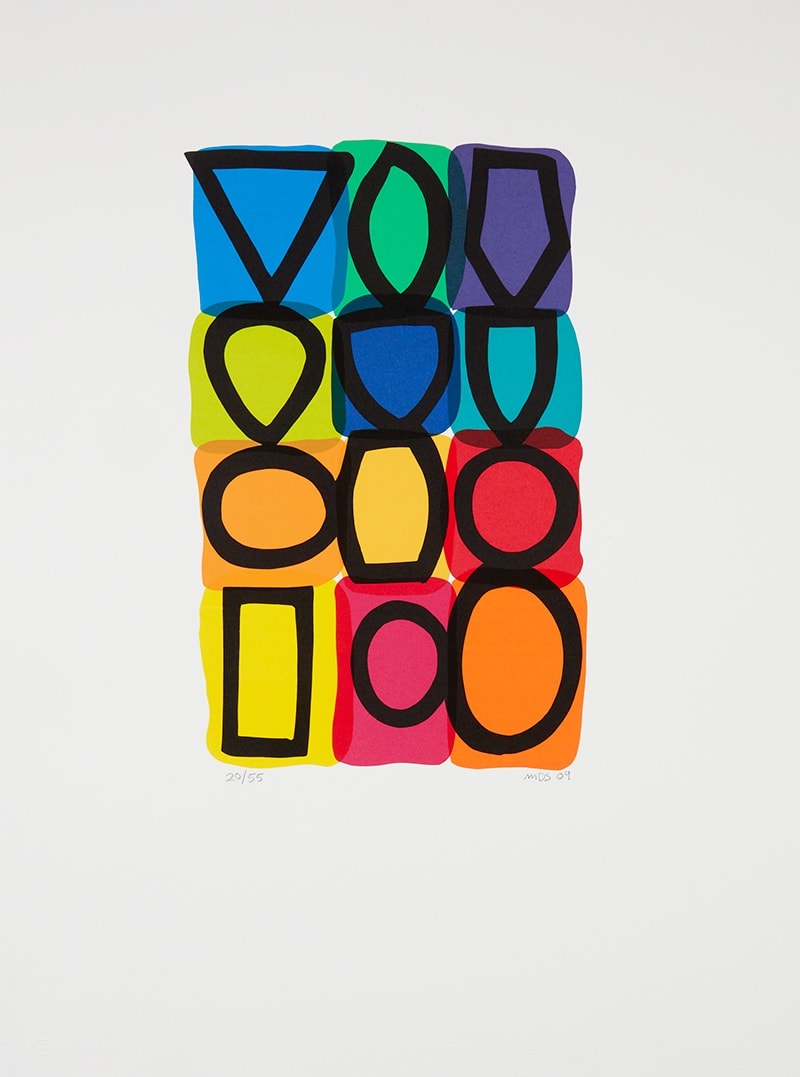 Michael Smither, Shape as Colour, Colour as Sound, 2009