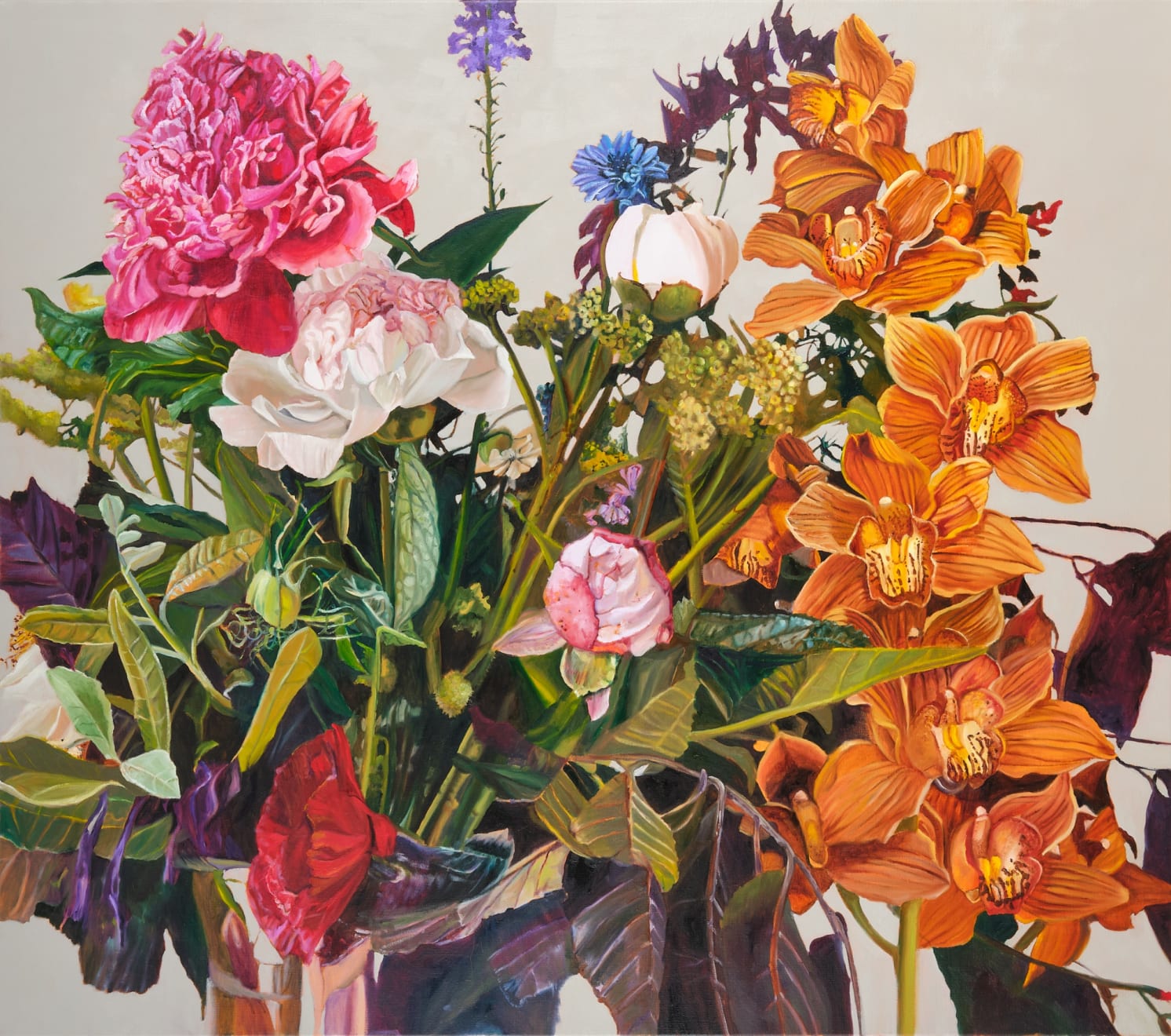 Pamela Wolfe, Dark Orchid, 2023