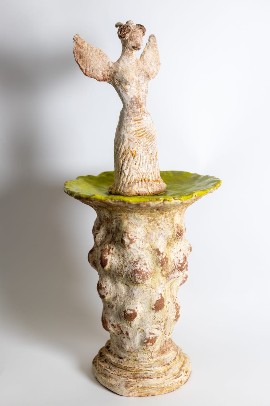 Bronwynne Cornish, Bee Fountain with Wings, 2025