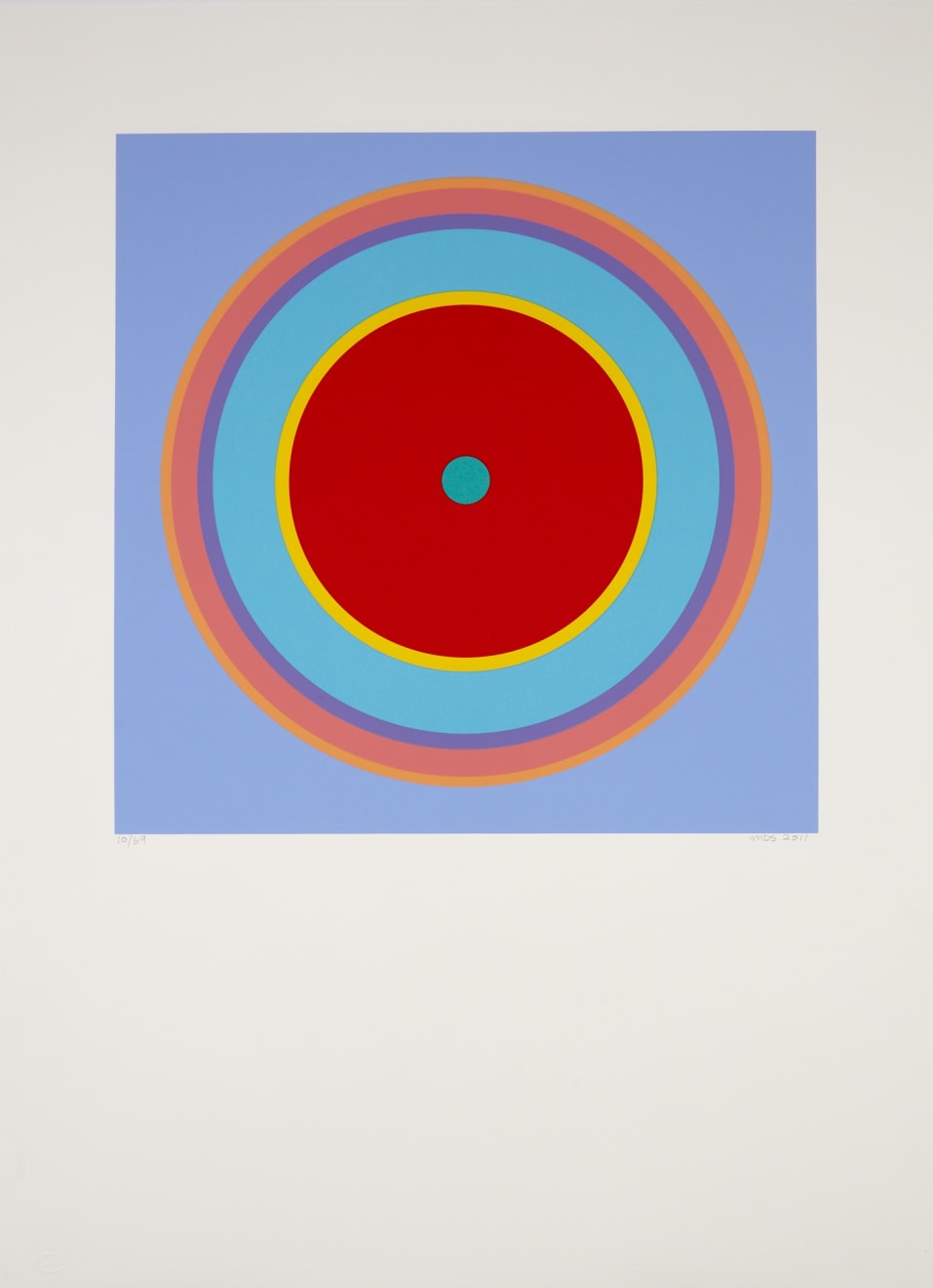 Michael Smither, Red Target , 2011