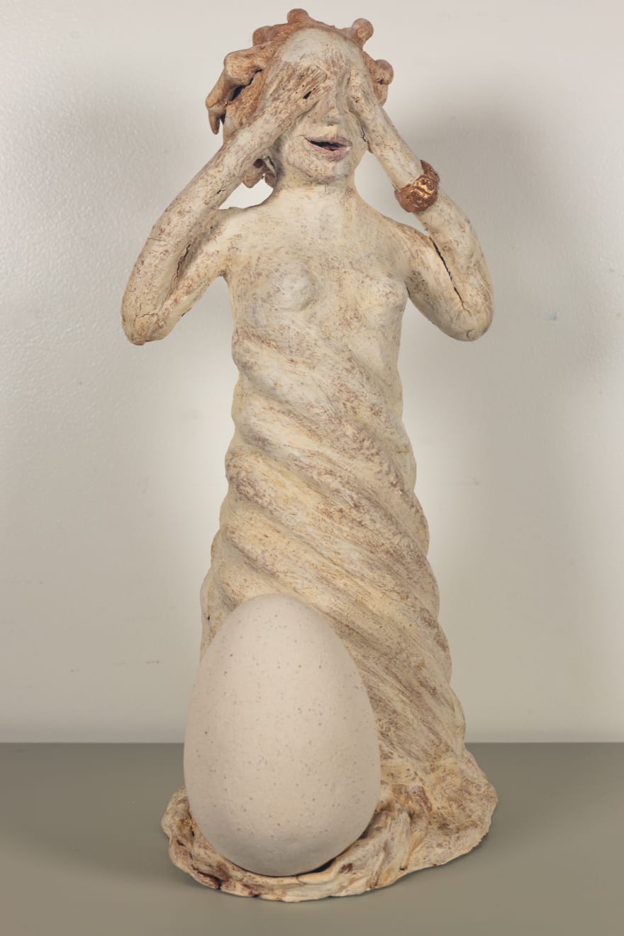 Bronwynne Cornish, Egg Guardian I, 2025