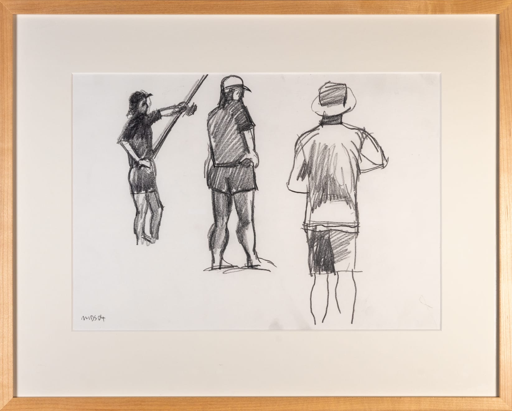 Michael Smither, Three men, 2004