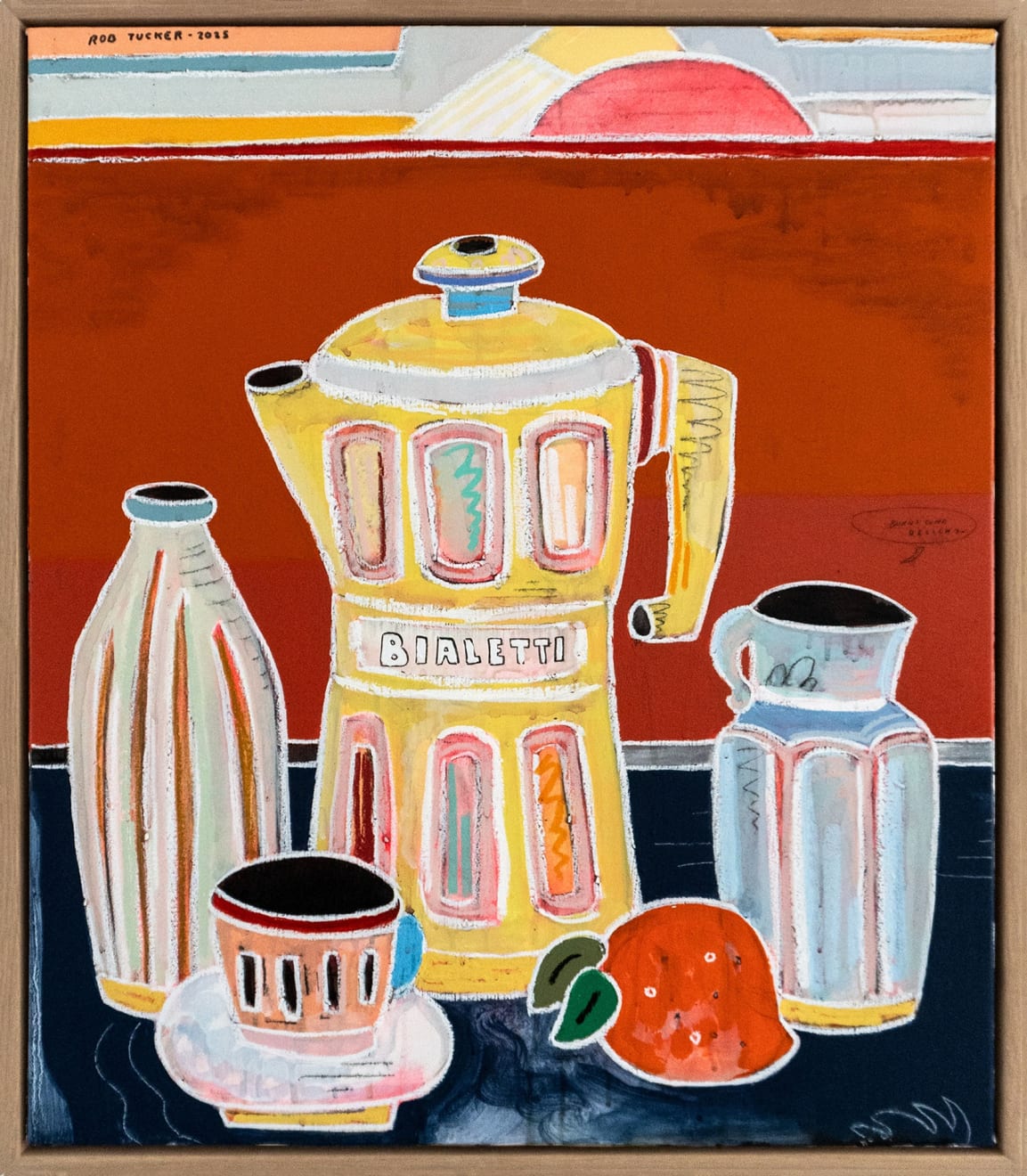 Rob Tucker, Burnt Cuppa Delight, 2025