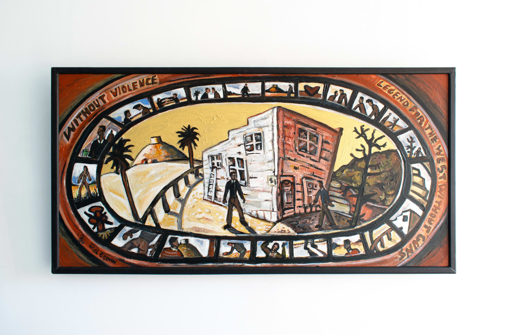 Nigel Brown, Legend for the West, 1986