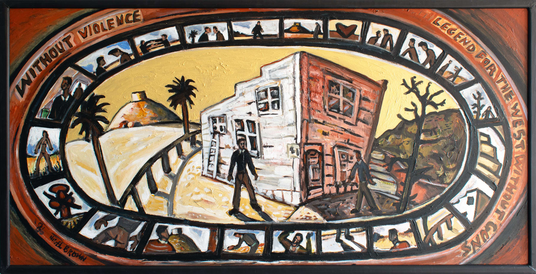 Nigel Brown, Legend for the West, 1986