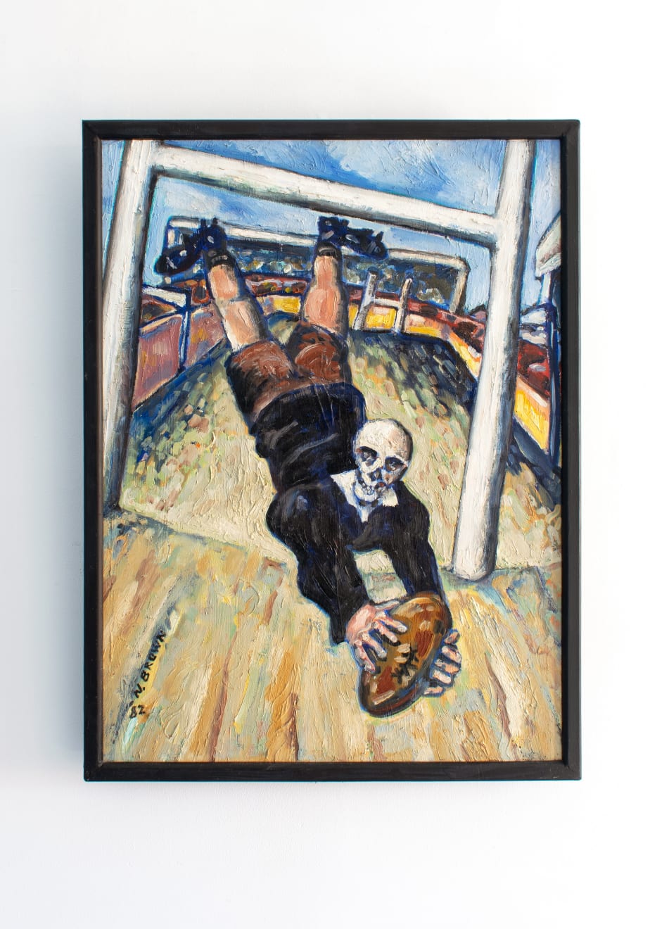 Nigel Brown, The Goal, 1982