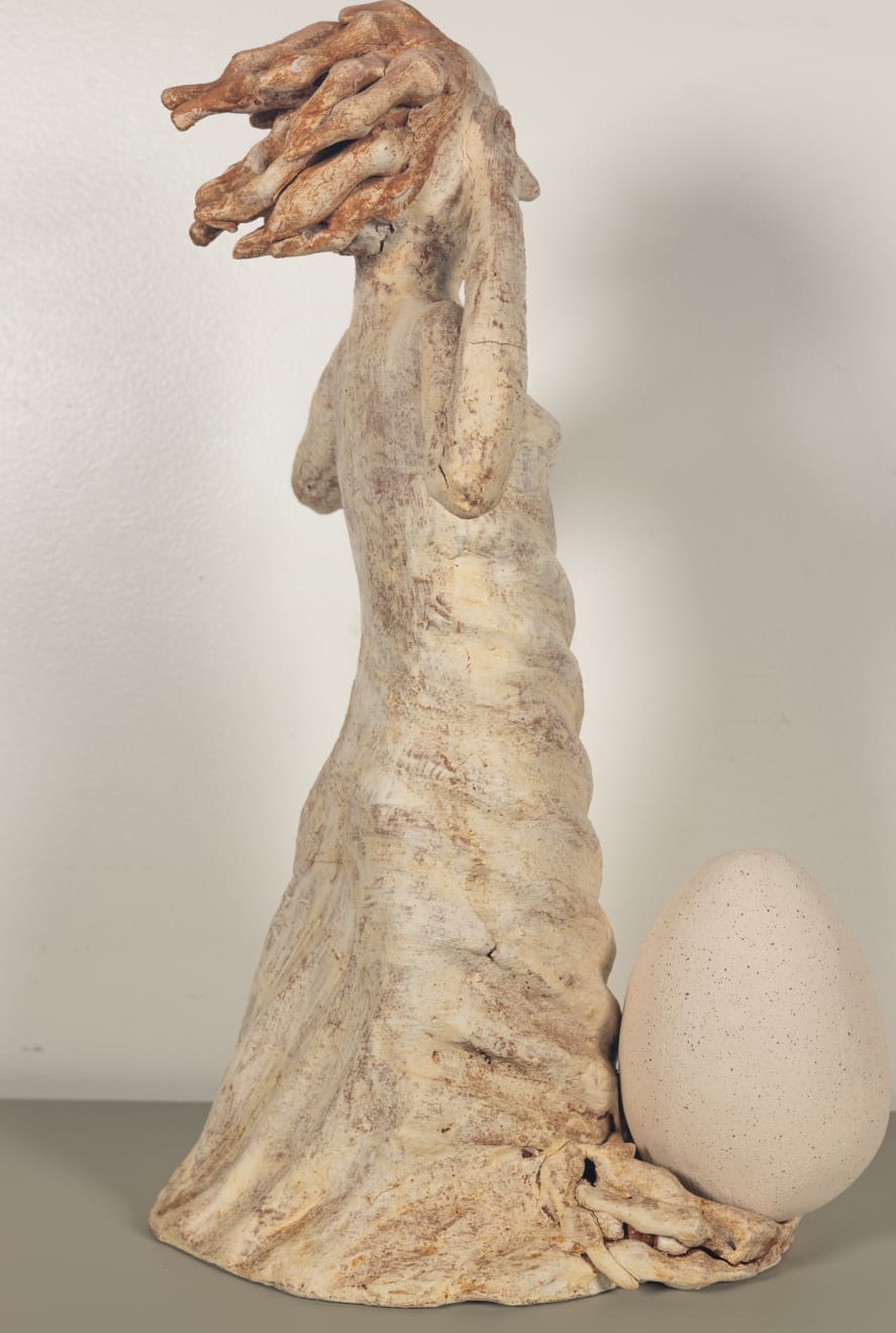 Bronwynne Cornish, Egg Guardian I, 2025