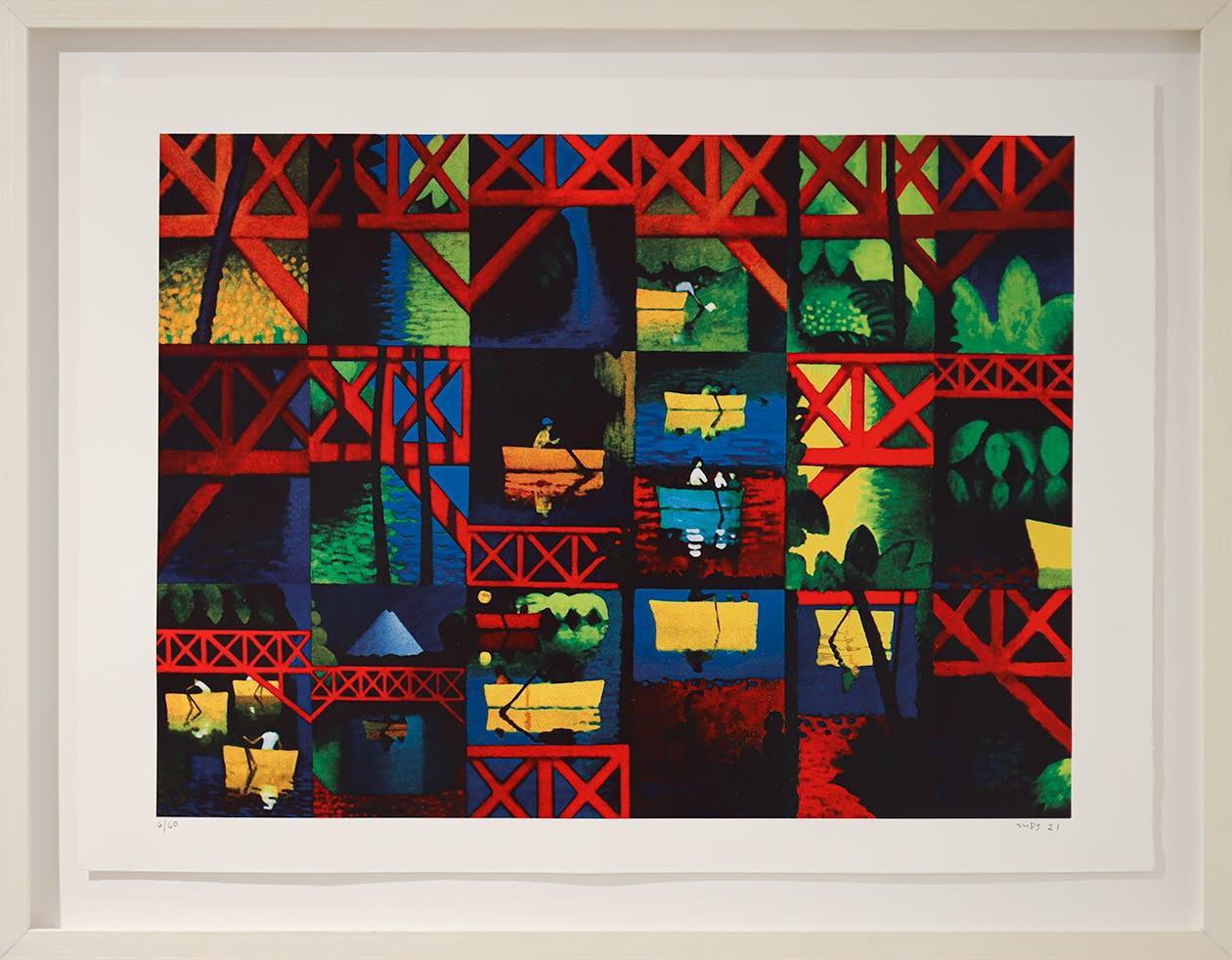 Michael Smither, Poets Bridge (Second Edition), 2021