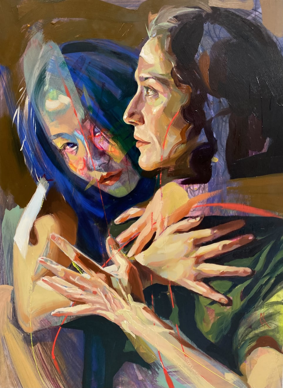 Naila Hazell, Chaos and Stillness, 2024