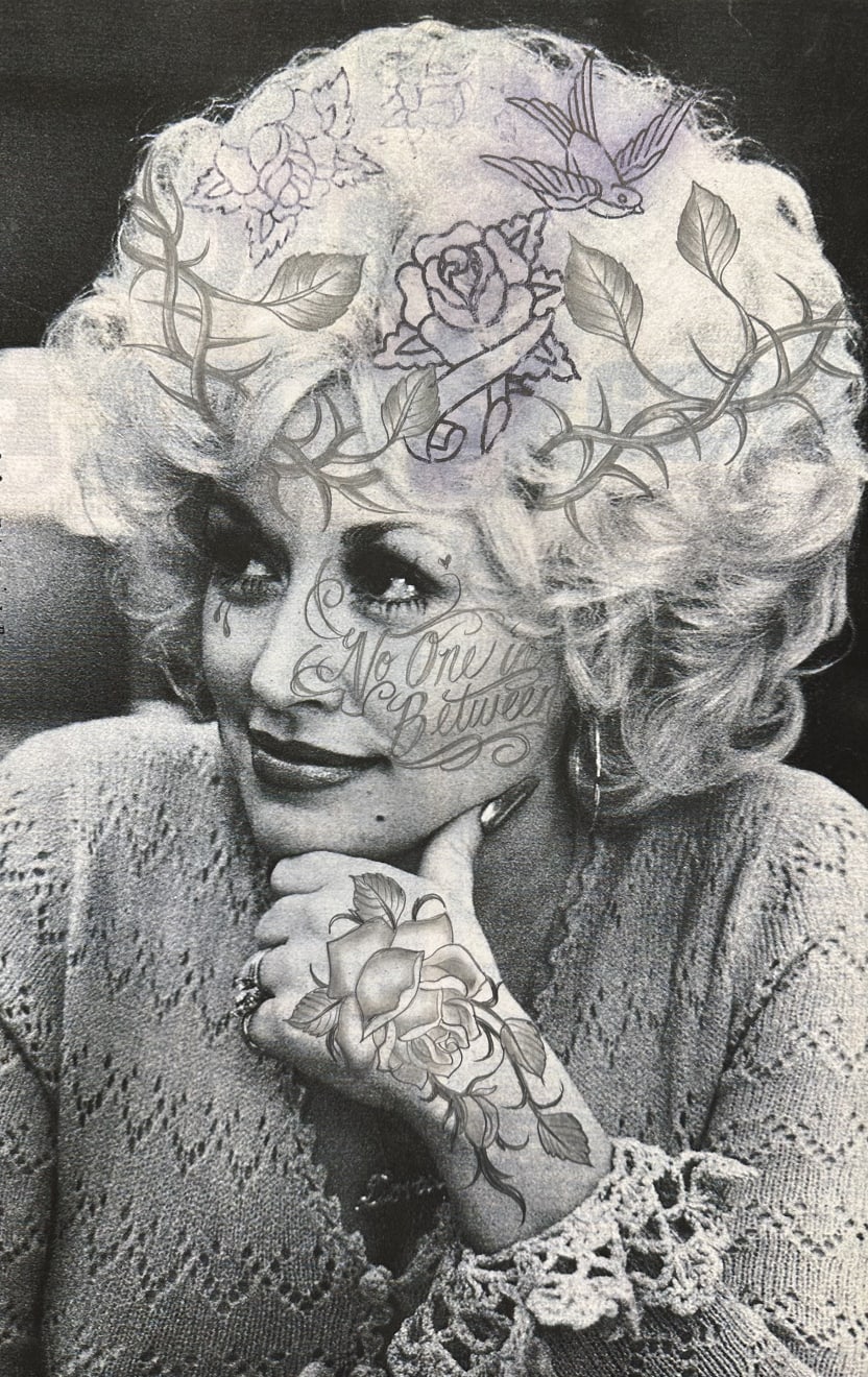 Karrie Arthurs, Islands in the Stream (modified original), 2023