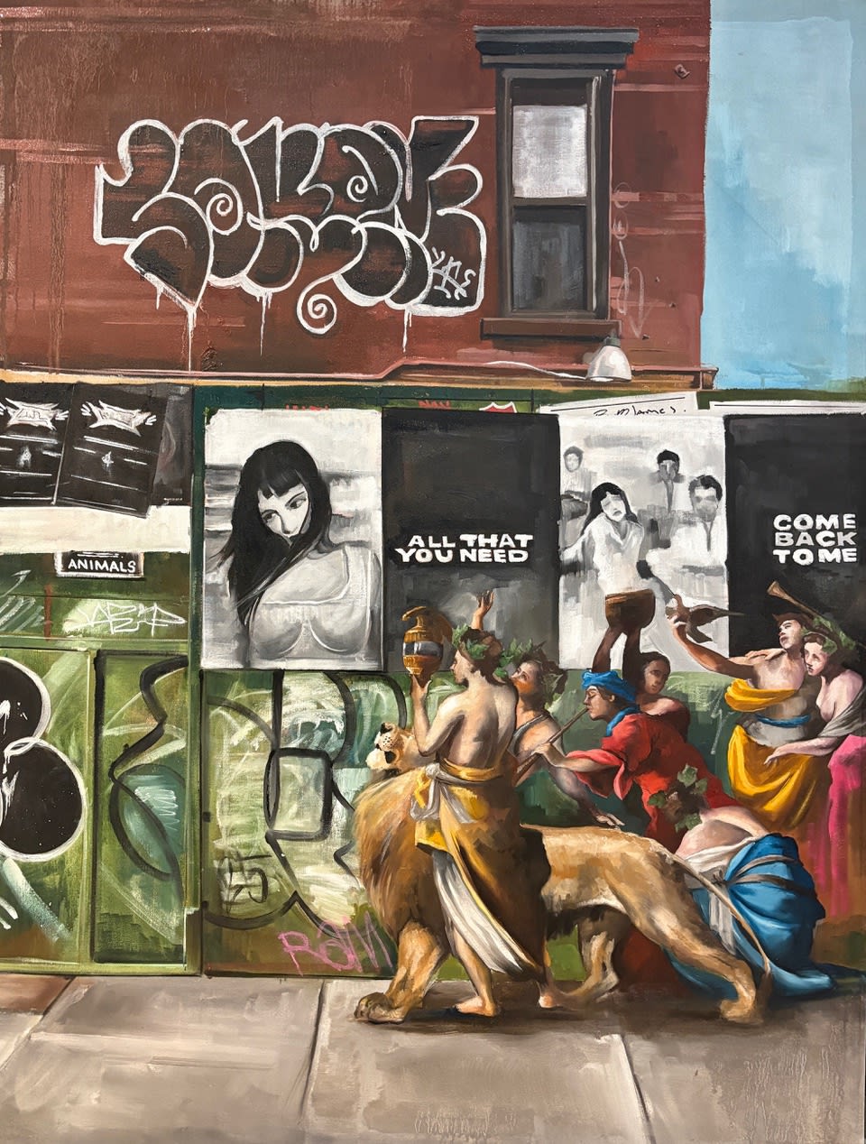 Carl White, God is a Woman (Bacchanal), 2025