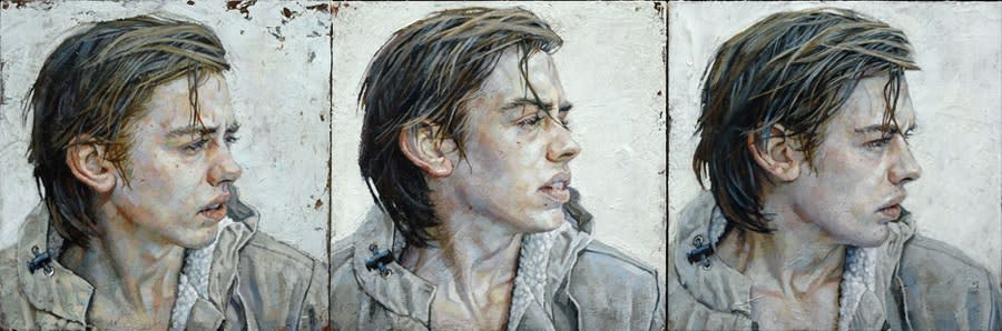 Daniel Barkley, Vincent B, L'hiver III (triptych)