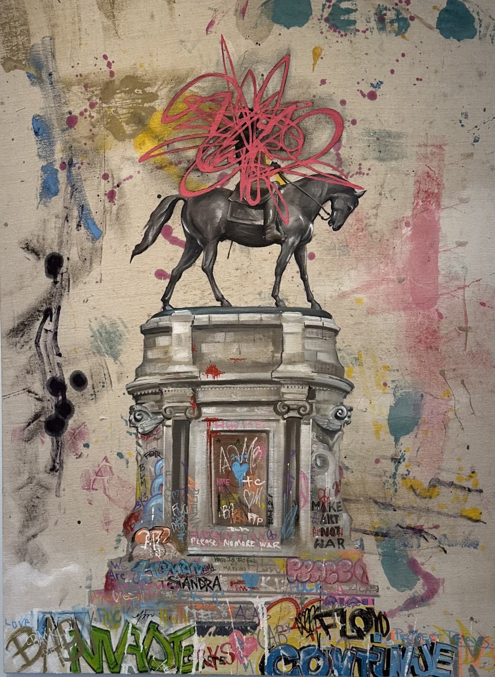 Carl White, Scribble, 2024