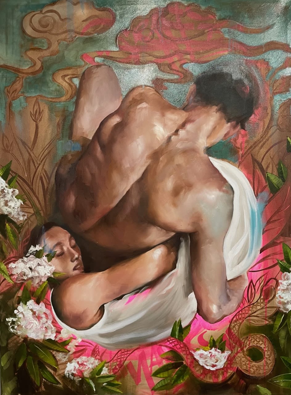 Carl White, In the Garden, 2022