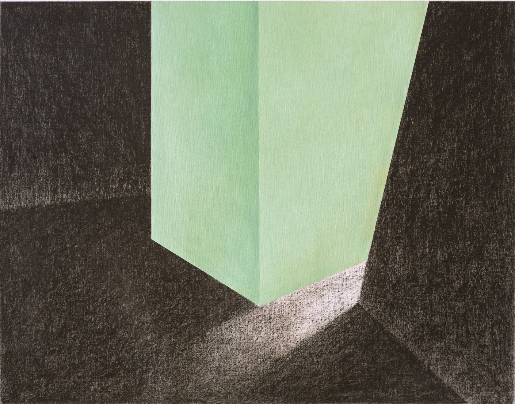 Davide Pizzigoni, AN EMPTY SPACE Green, 2023