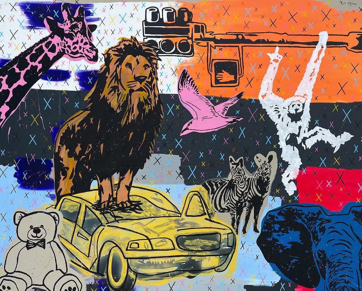 Kyle LeBlanc, Concrete Jungle, 2022