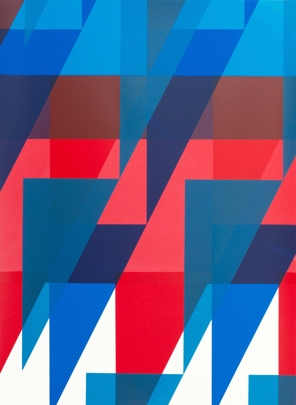 Phases (Red/Blue) III, 2020