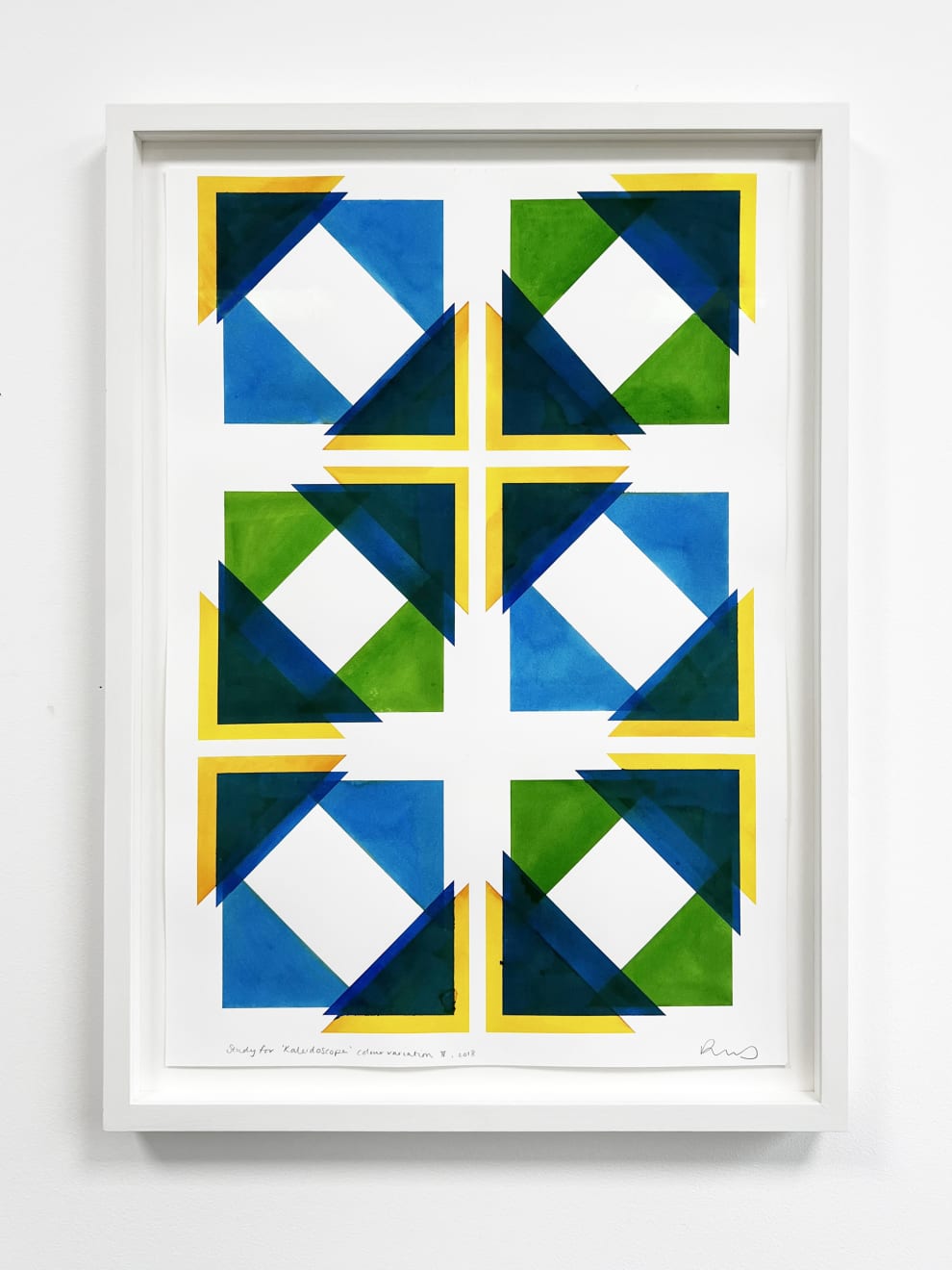 Study for 'Kaleidoscope' Colour Variation II, 2018
