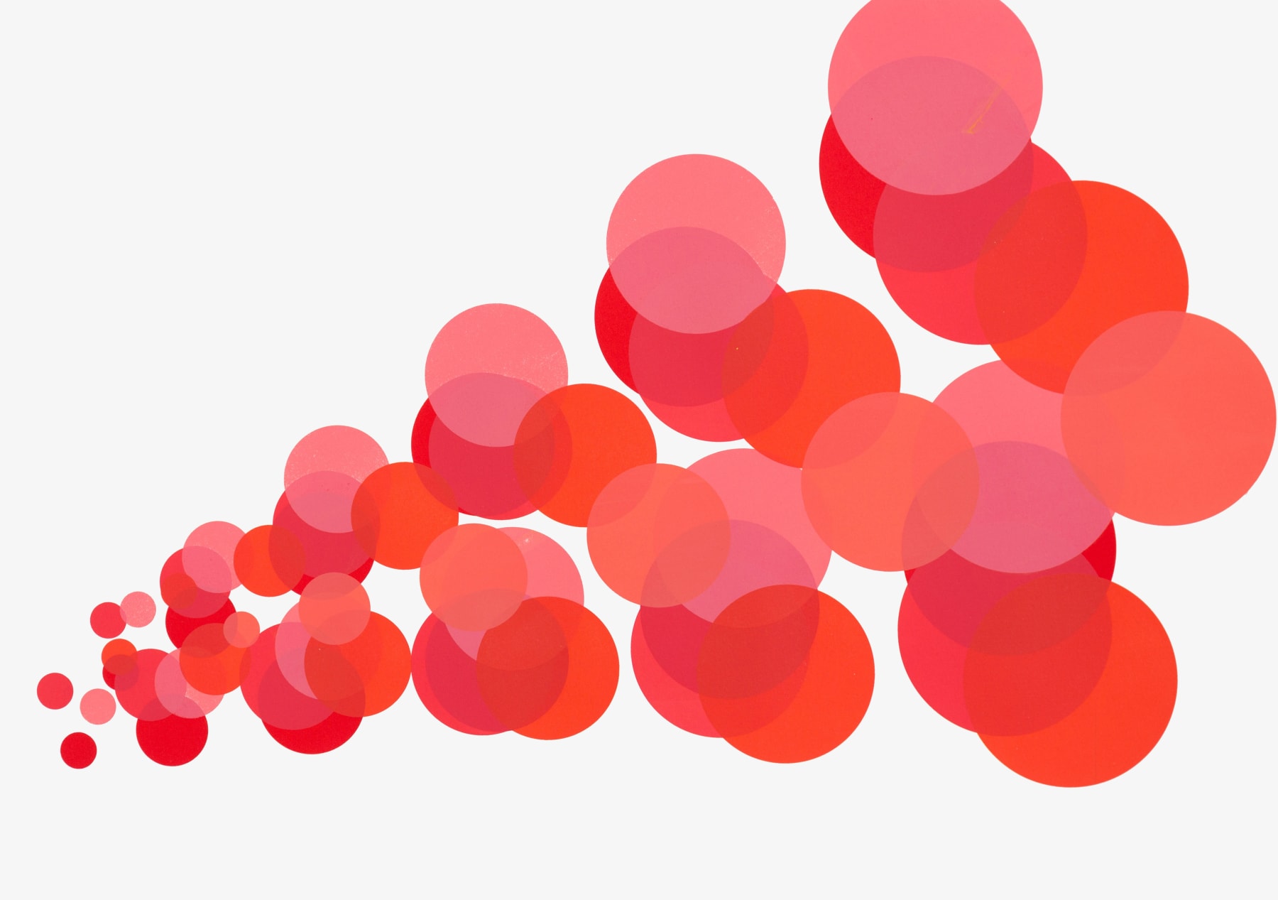 Circle Sequence (Red) III, 2018