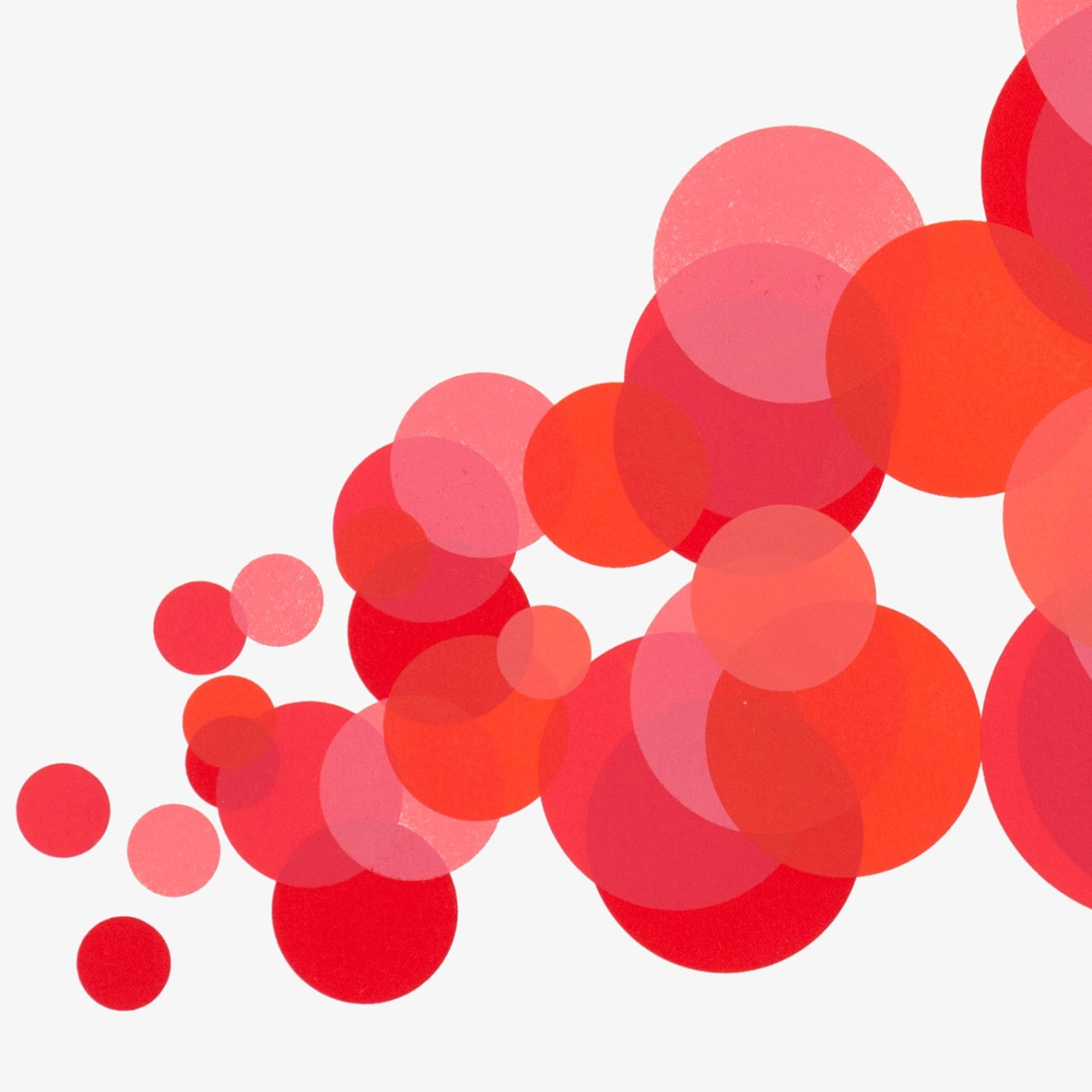 Circle Sequence (Red) III, 2018